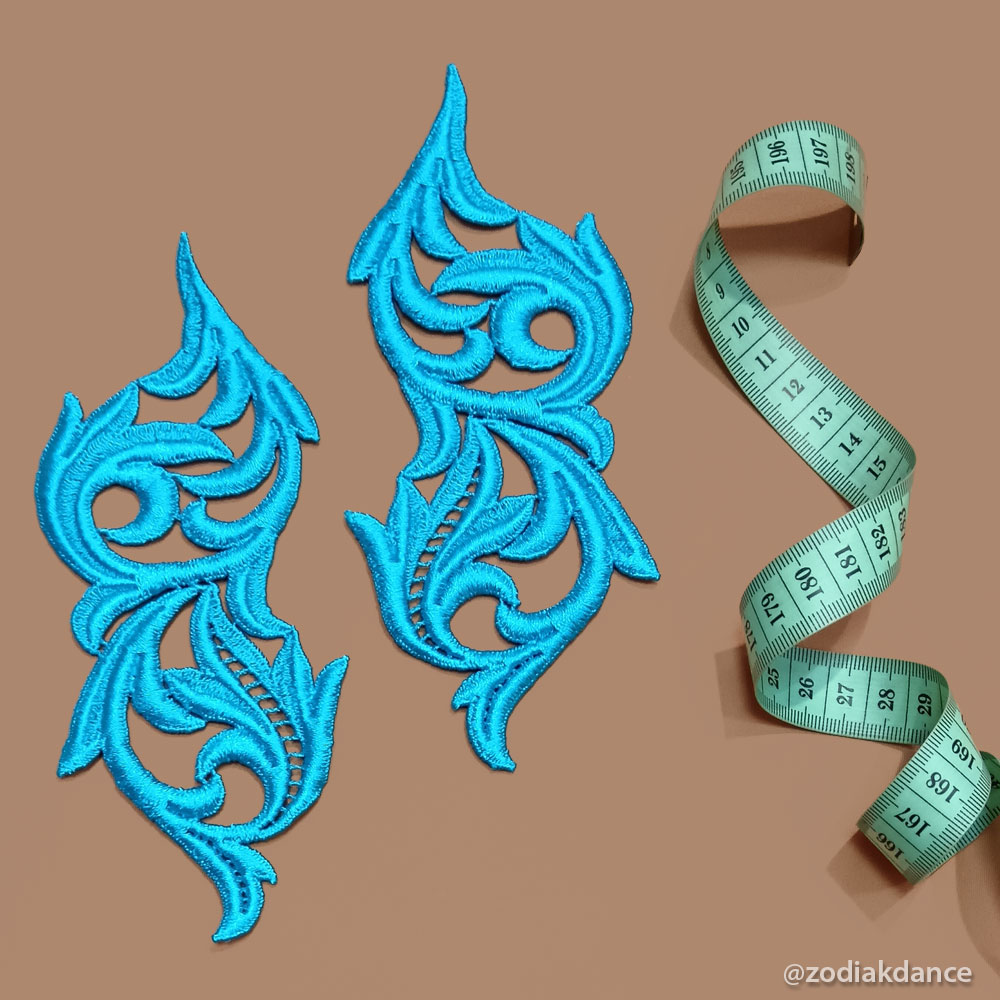 Motif Heartleaf Turquoise
