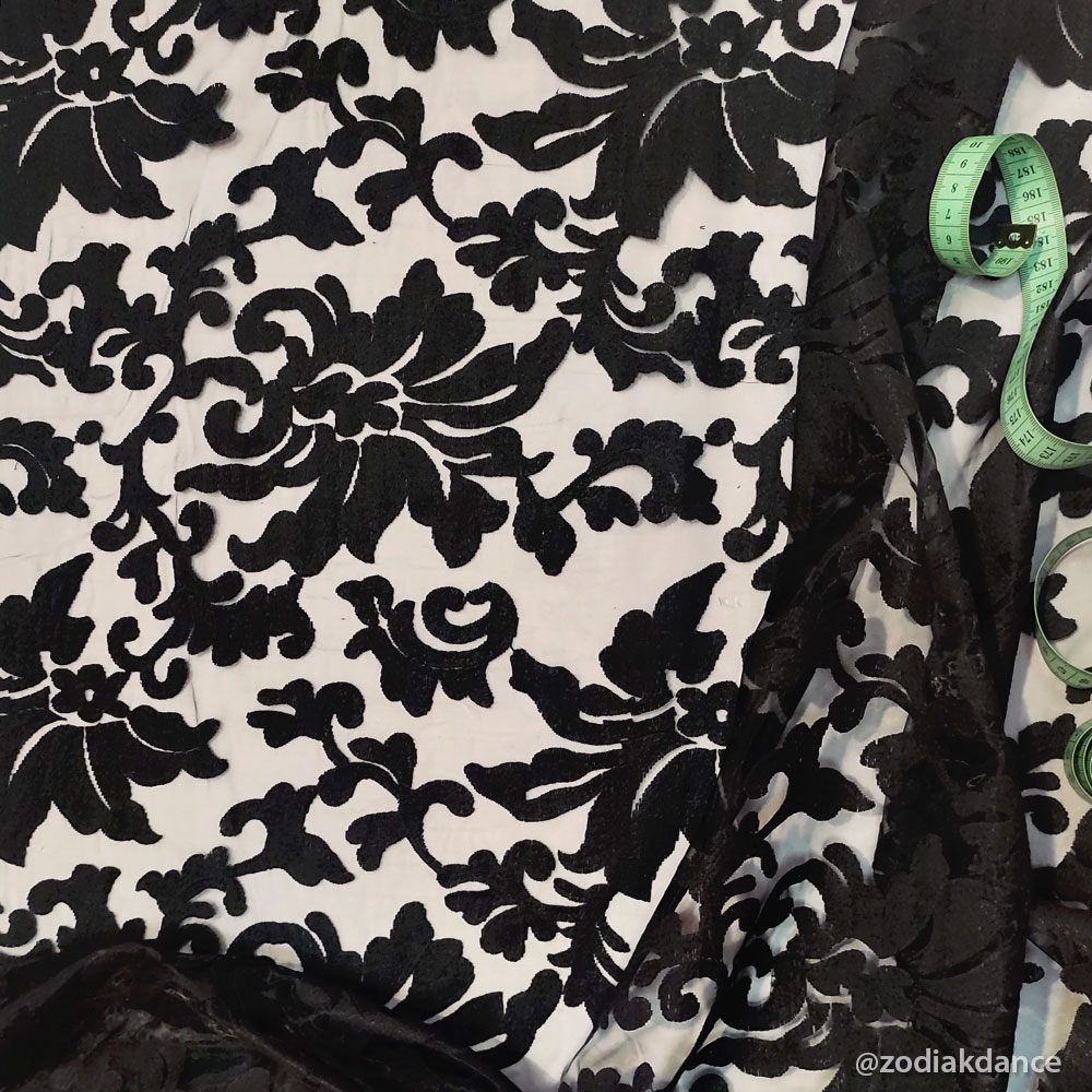 Organza Paradise Black