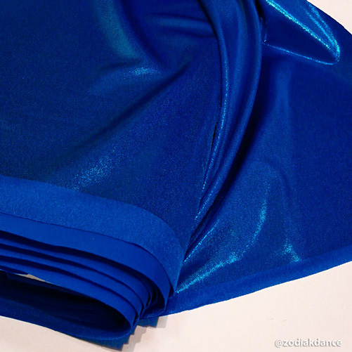 Stretch Metallic Dot Shine Lycra