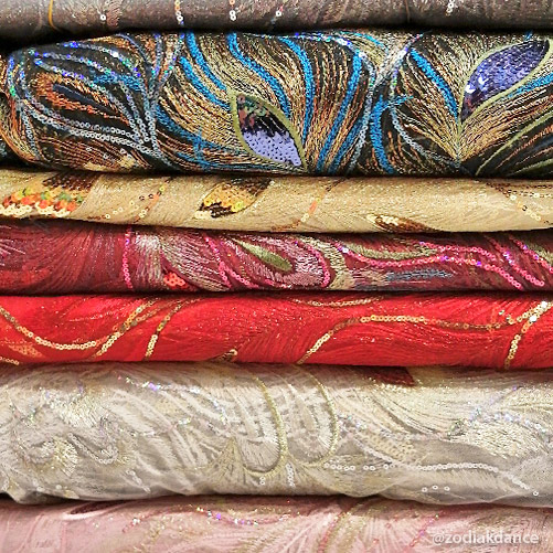Lace Sequin Embroidery Жар-птица