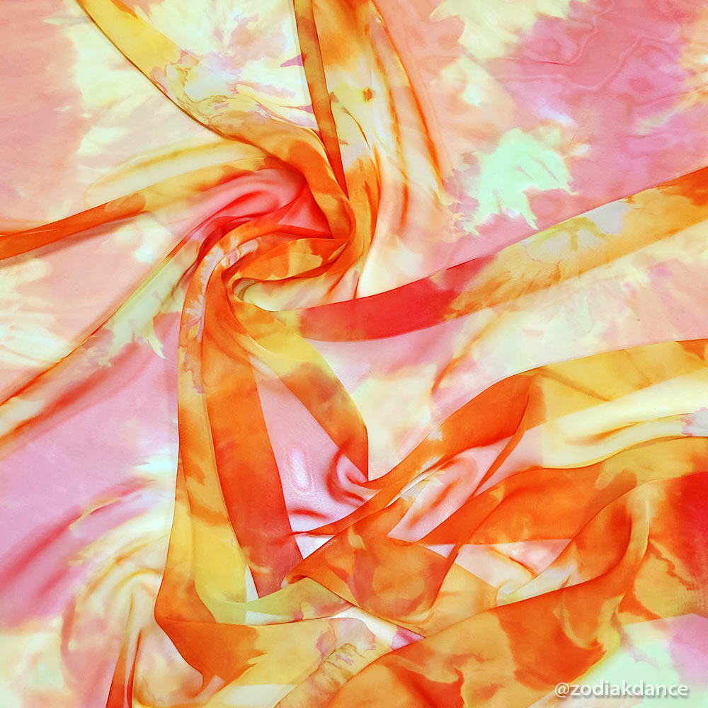 Georgette «Tye and Dye»