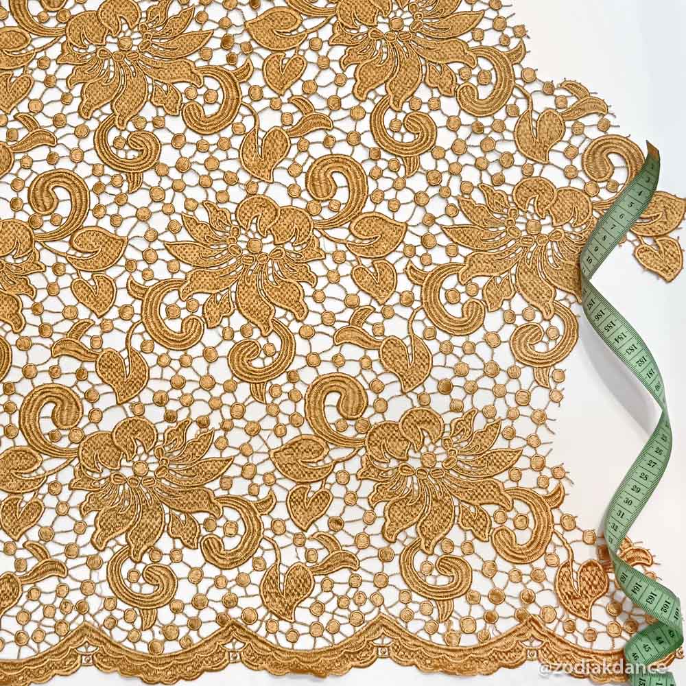 Crochet Lace CR 13 Soft Gold