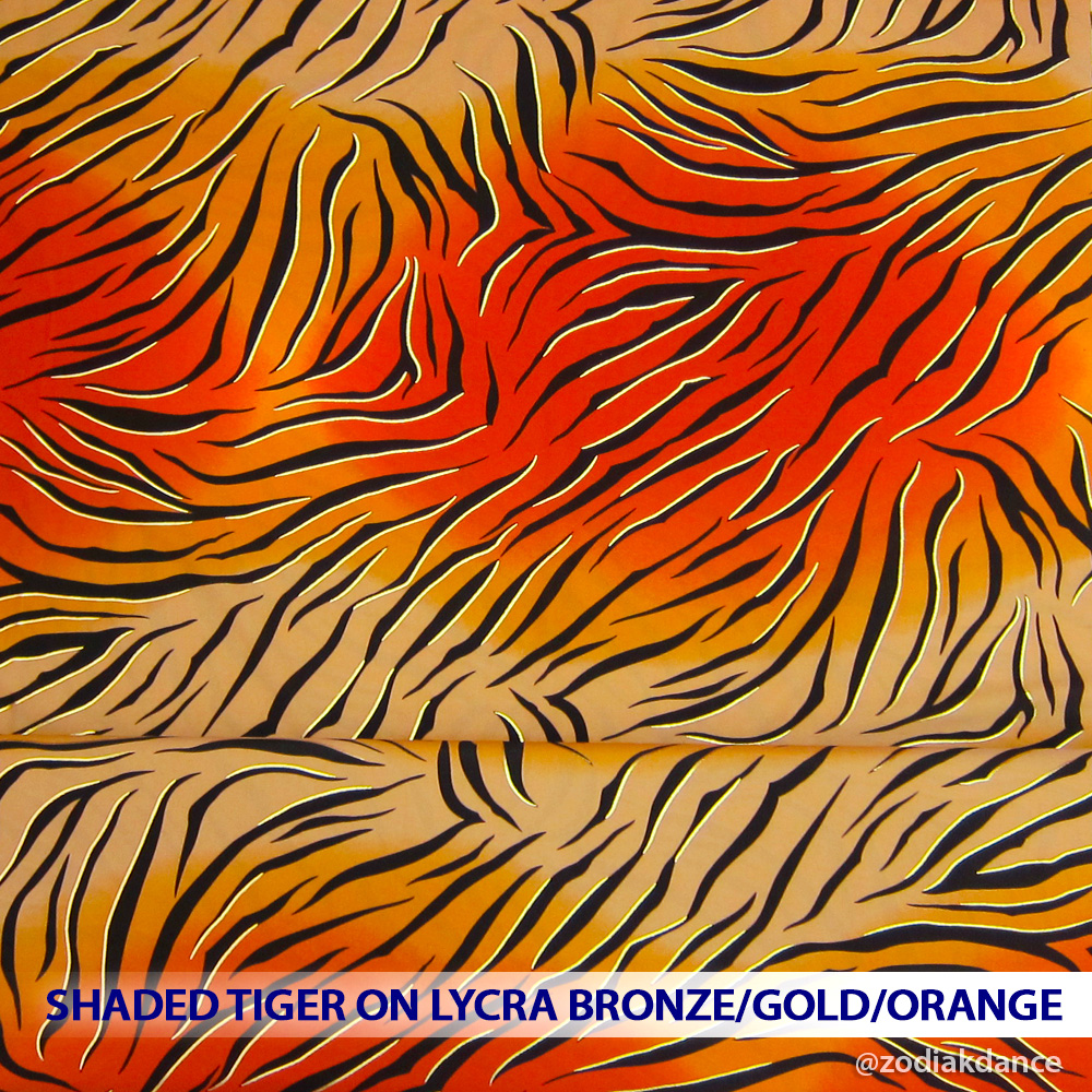 Shaded Tiger on lycra
