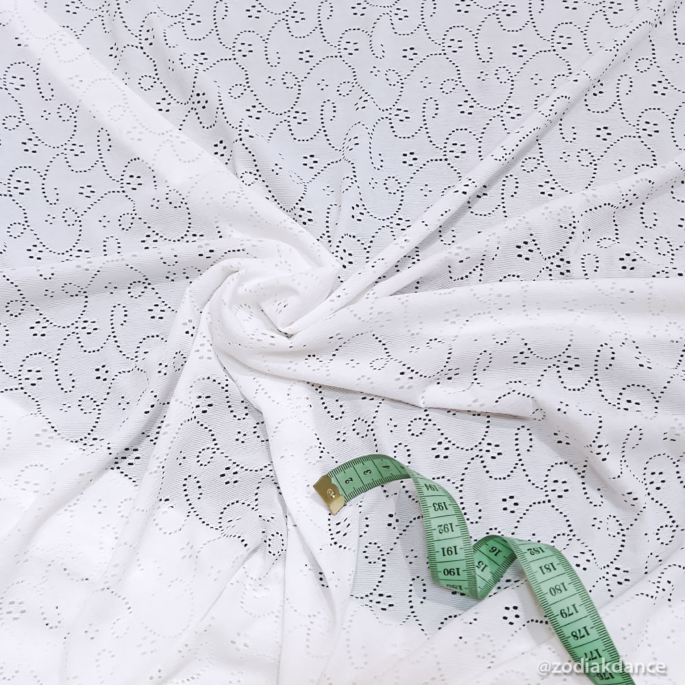 Stretch Lace Ажур White