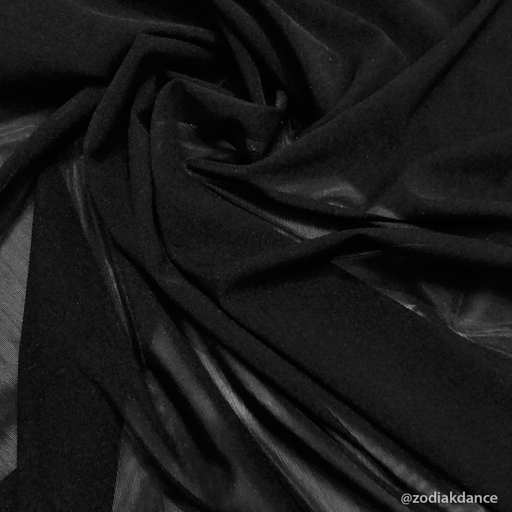 Double Stretch Net Black