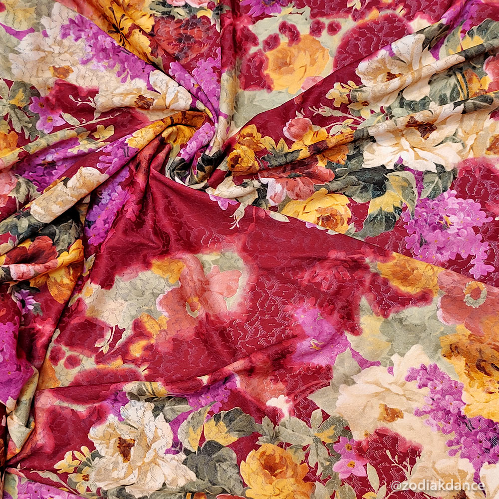 Poly Jersey «English garden»