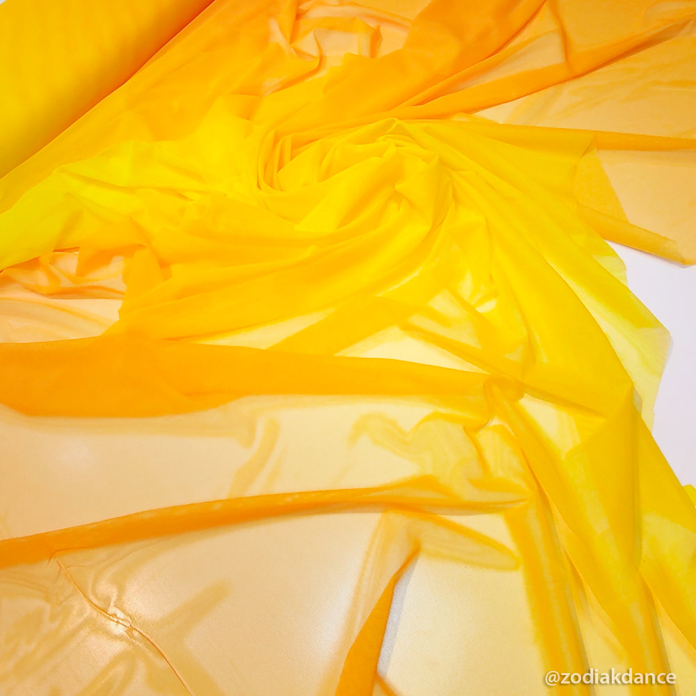 Stretch Net Gradient Daffodill/Sunflower
