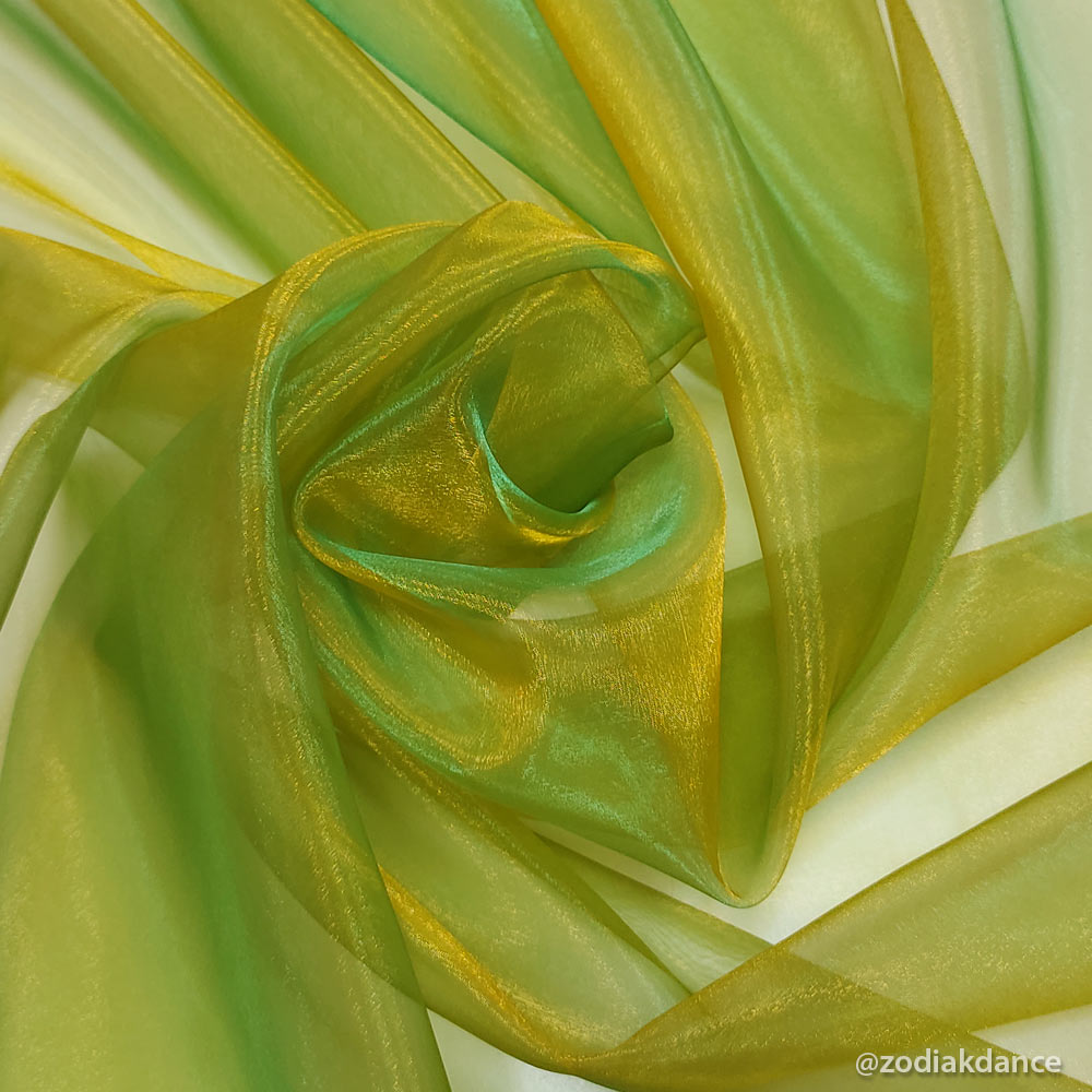 Chameleon Organza Shamrock/Sunrise