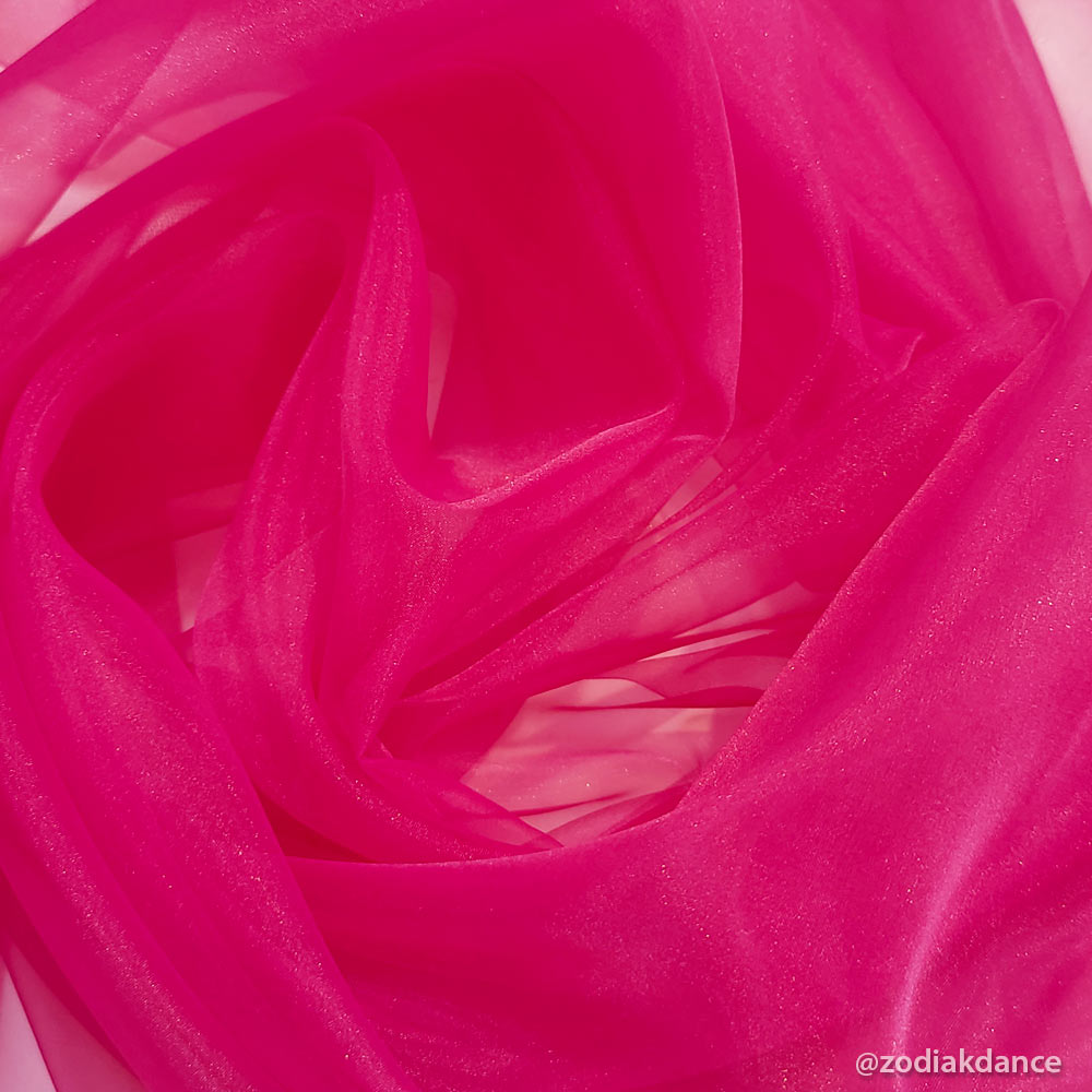 Matt Organza Passion Pink