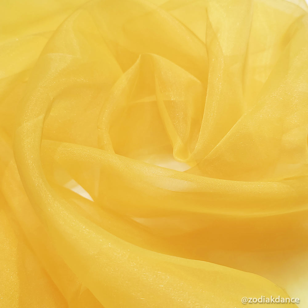 Matt Organza Yellow