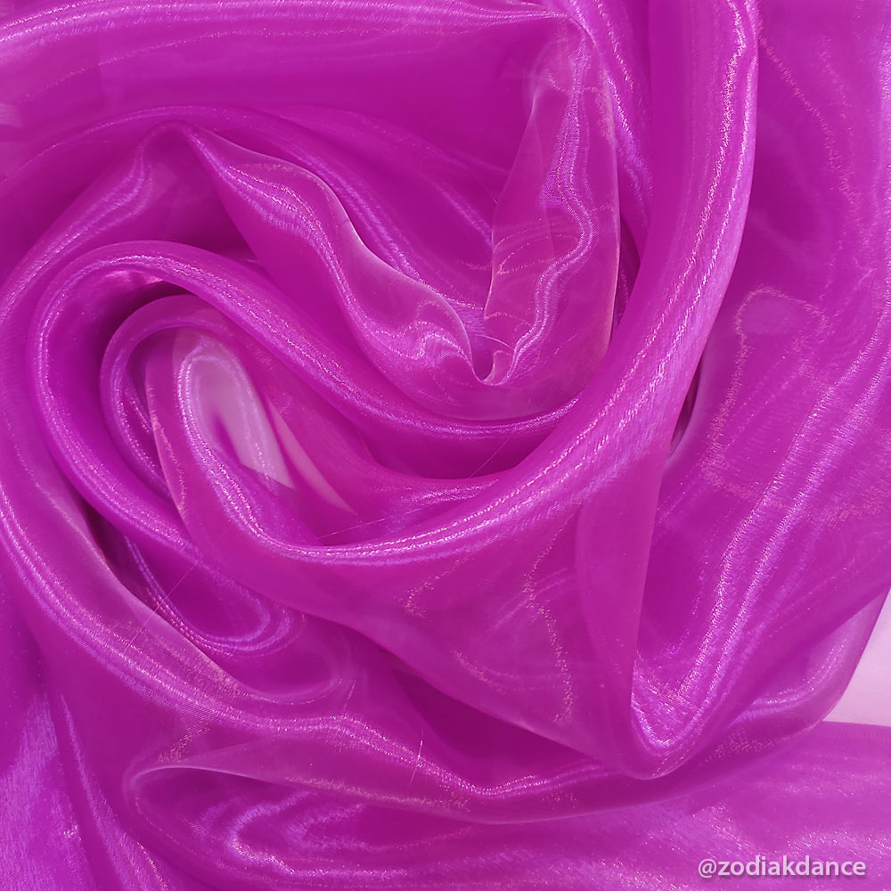 Organza Hot Magenta