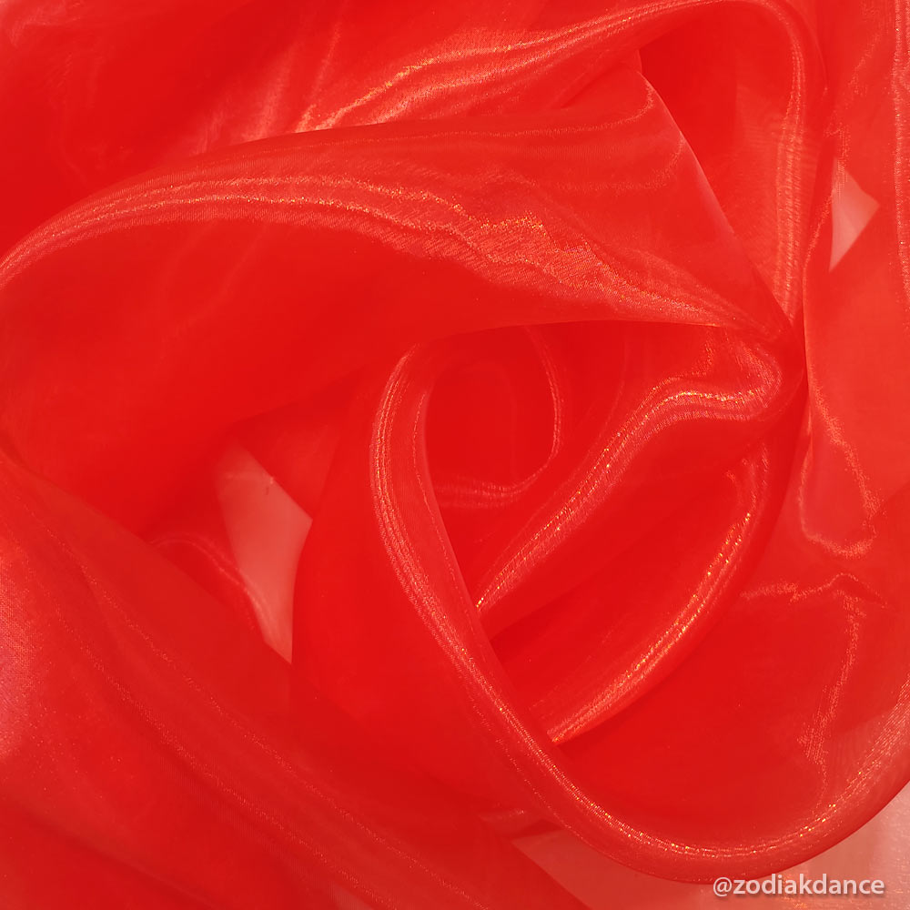 Crystal Organza Poppy