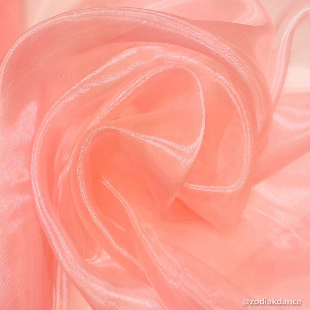 Crystal Organza Sugar Pink