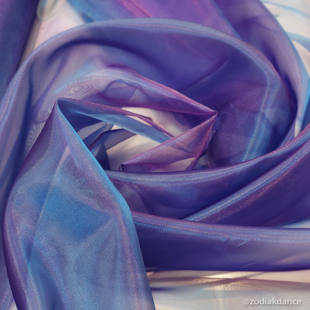 Pearl Organza Royal Amethyst