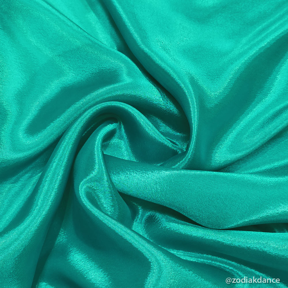 Satin Chiffon Blue Zircon