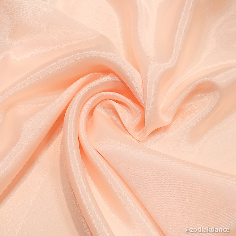 Satin Chiffon Champagne