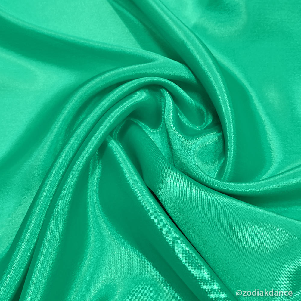 Satin Chiffon Jade