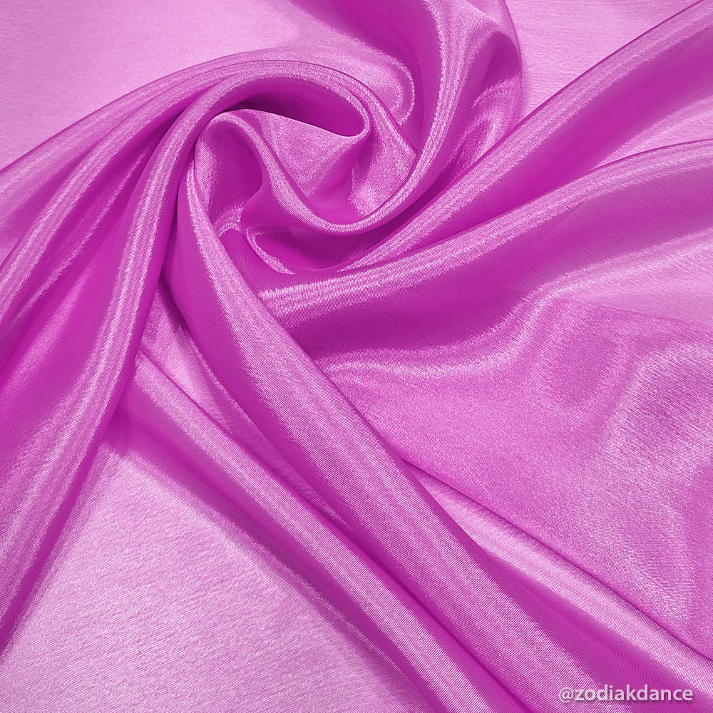 Satin Chiffon Lilac Dream
