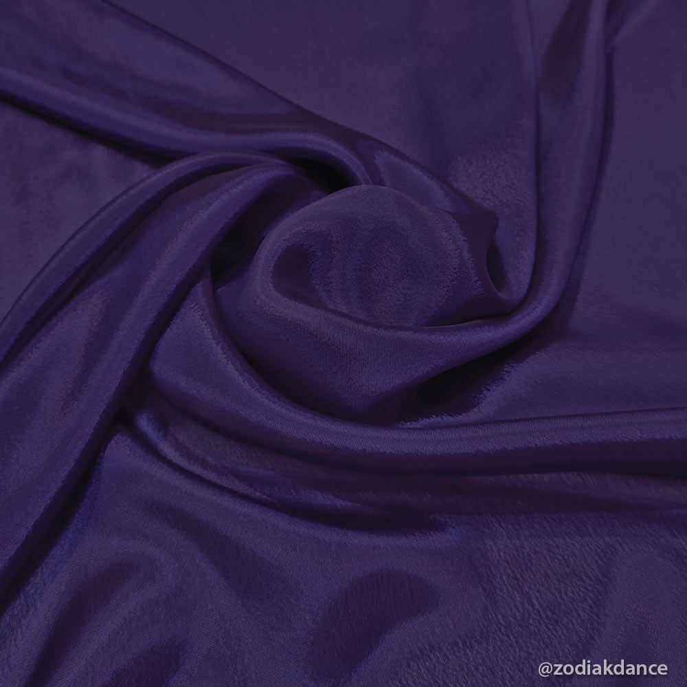 Satin Chiffon Midnight Sky