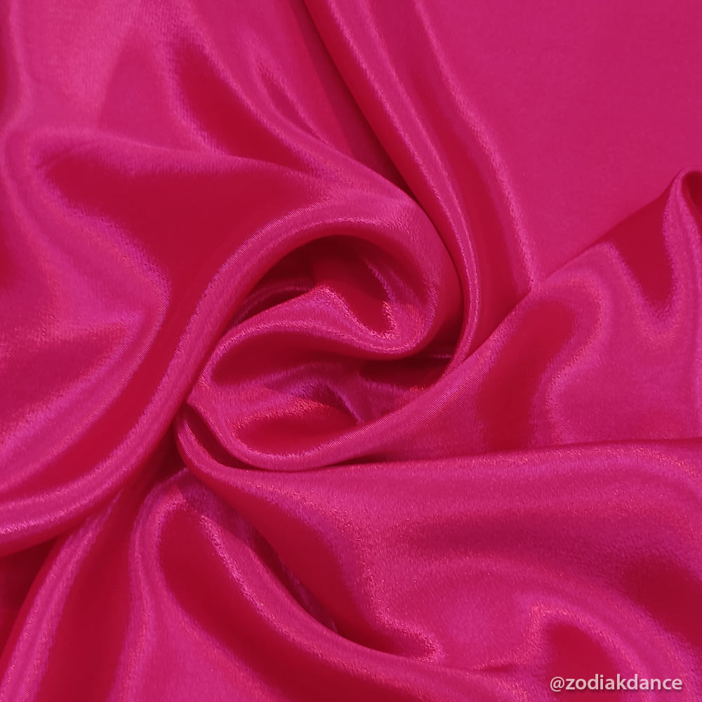 Satin Chiffon Passion Pink