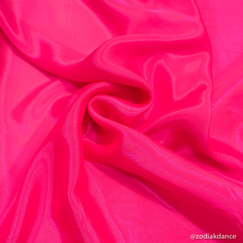 Satin Chiffon Pink Fizz