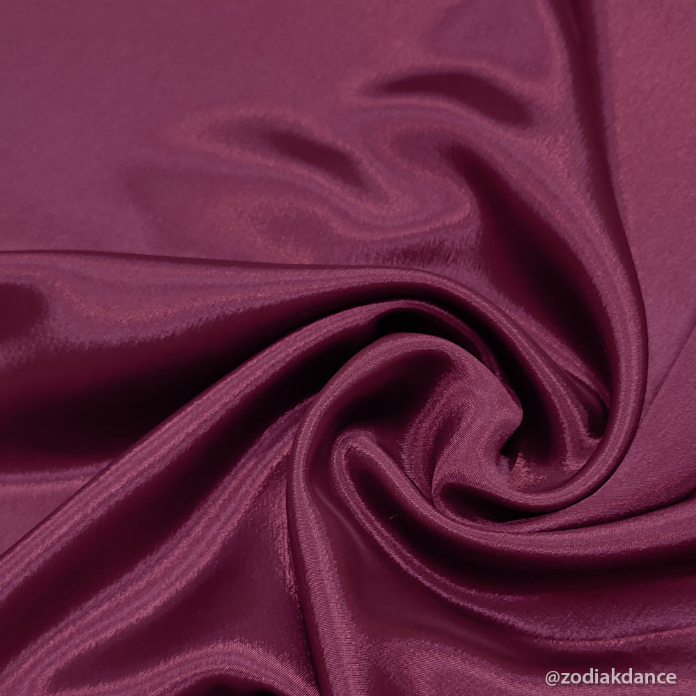 Satin Chiffon Plum