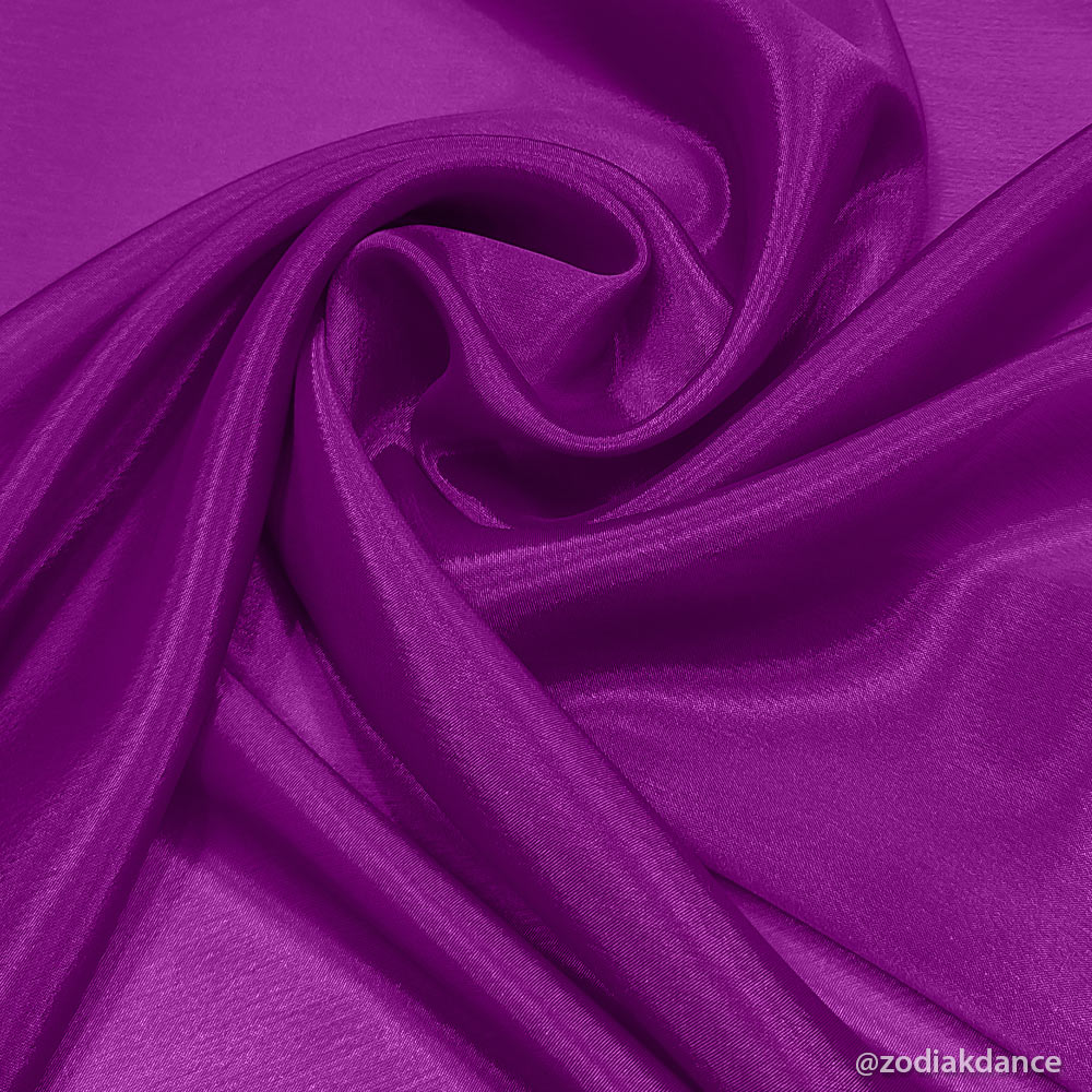 Satin Chiffon Purple Rain