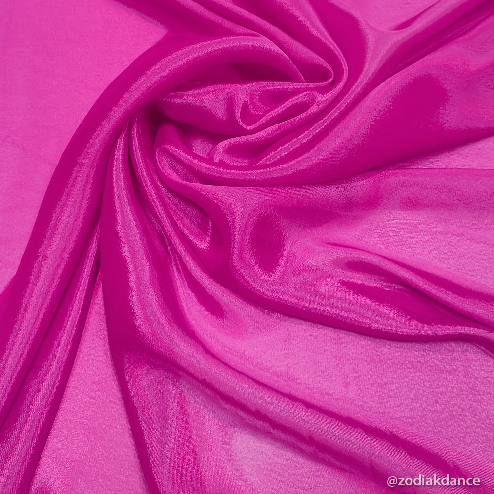 Satin Chiffon Very Berry