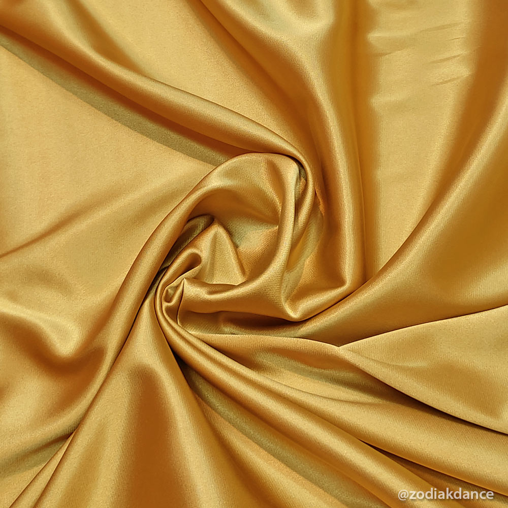 Stretch Satin Gold