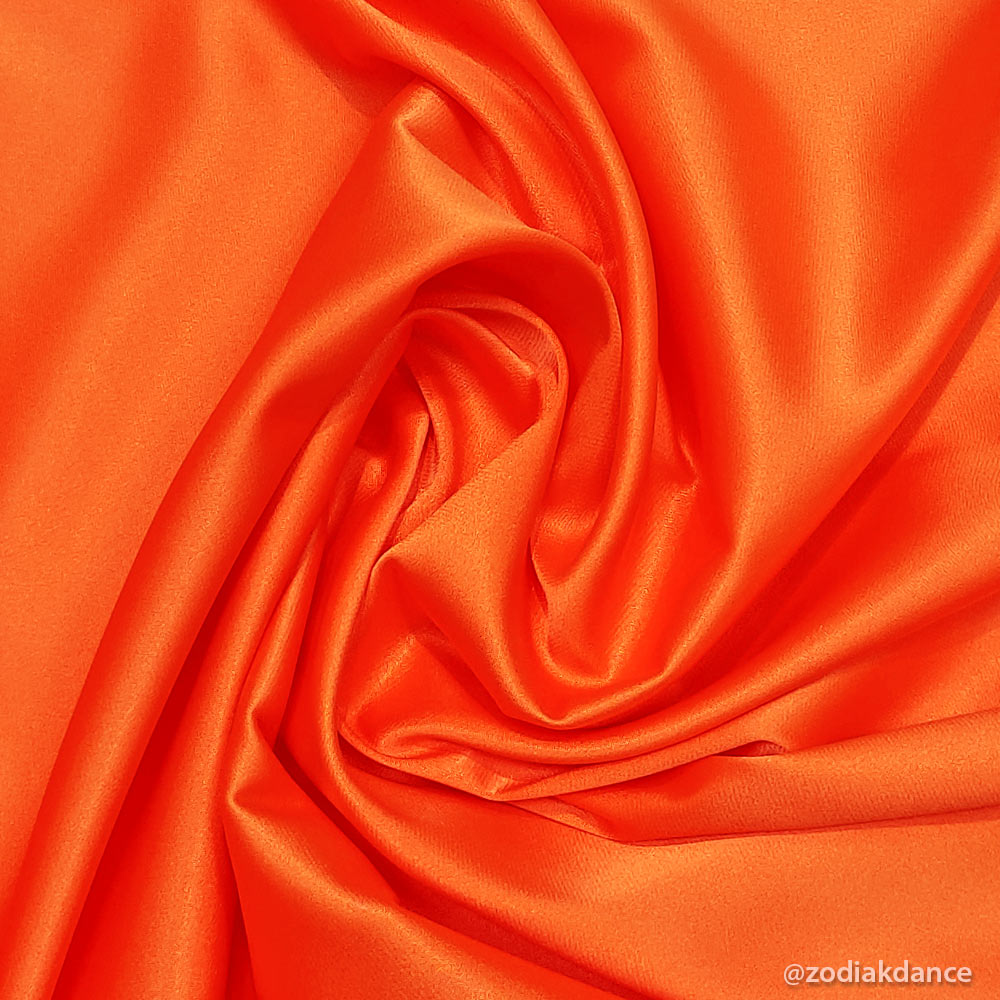 Stretch Satin Mandarin