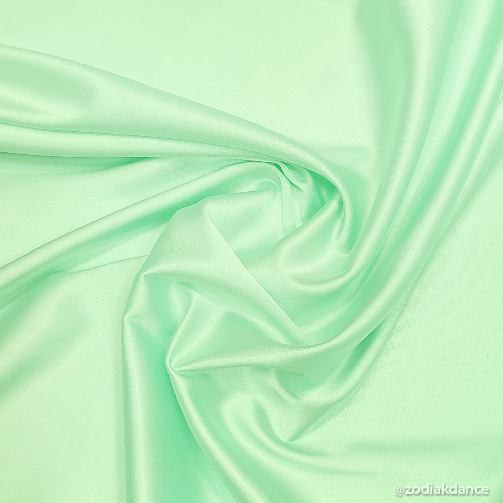 Stretch Satin Spearmint