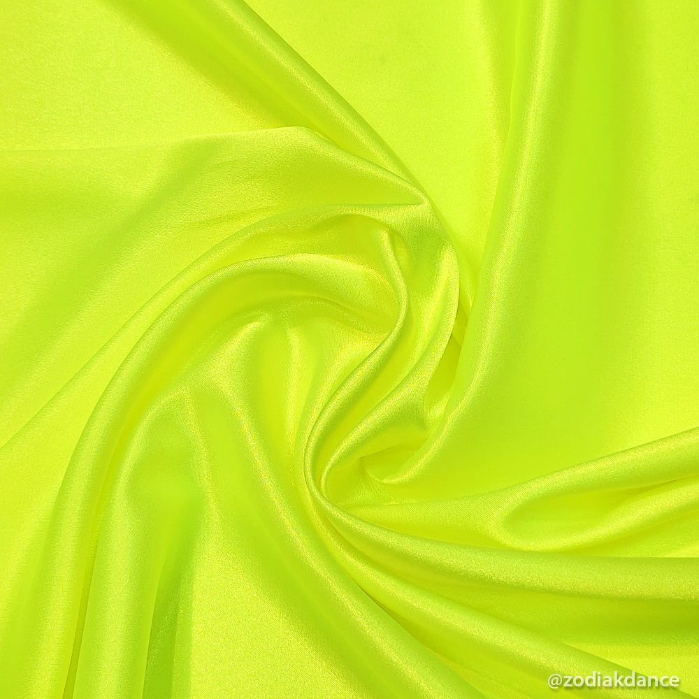 Stretch Satin Tropic Lime