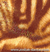 Лайкра с рисунком  Зебра с голографическим напылением