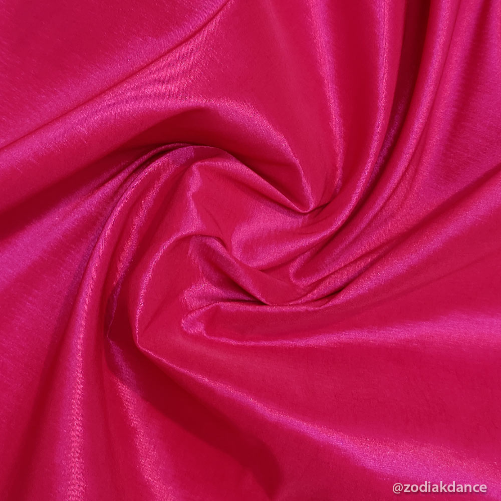 Stretch Taffeta Electric Pink