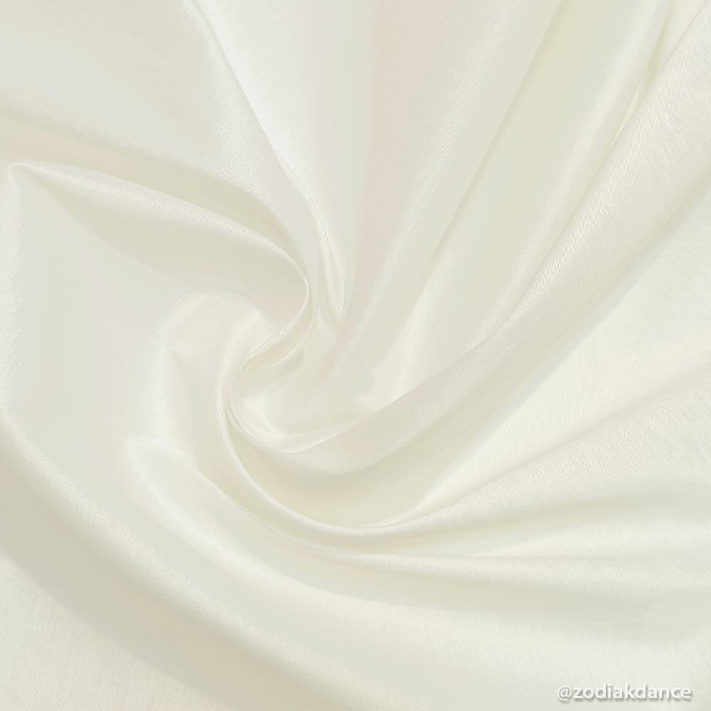 Stretch Taffeta White