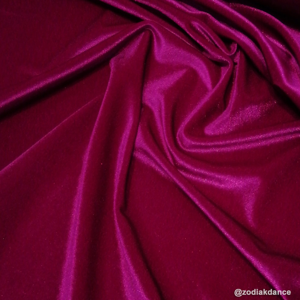 Smooth Velvet Fuchsia Pink