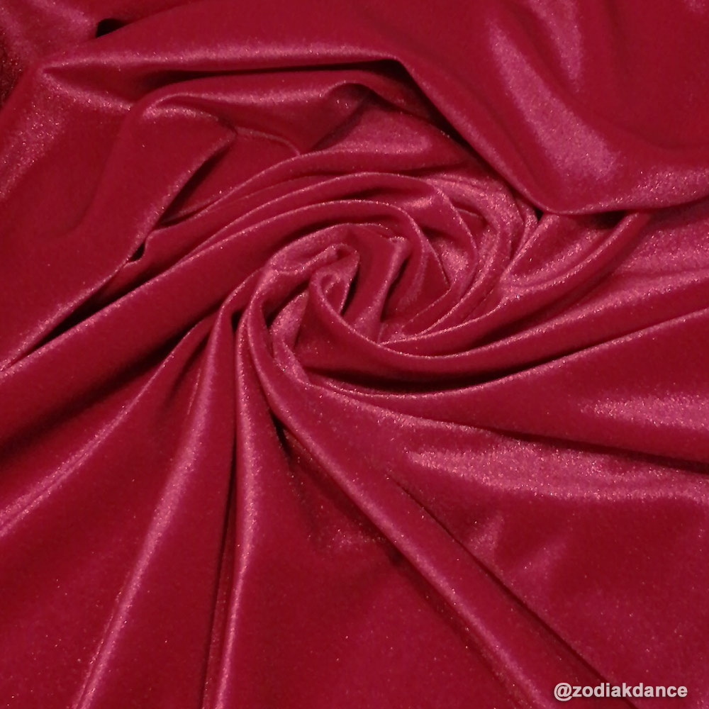 Smooth Velvet Cherry Red