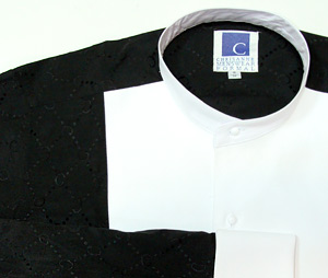 фрачная рубашка черная от CHRISANNE CLOVER
